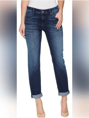 NWOT~Kut From The Kloth ‘Catherine’ Mid Rise Boyfriend Jeans